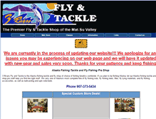 Tablet Screenshot of 3riversflyandtackle.com